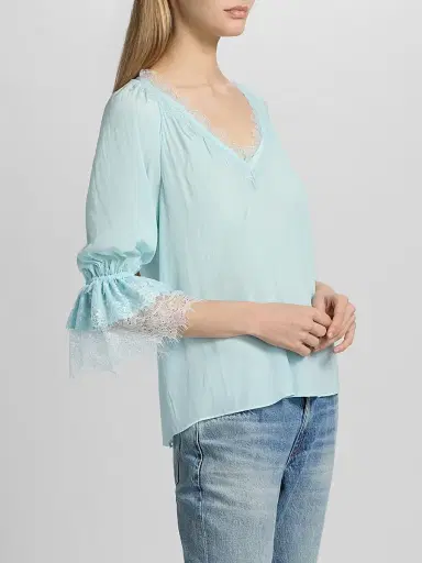 Ramy Brook Women's Lilah Lace-Trim Top | Thumbnail 4 Ramy Brook Women's Lilah Lace-Trim Top | Thumbnail 4