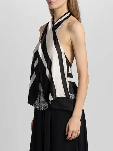 Ramy Brook Women's Kylie Printed Halterneck Top | Thumbnail 4 Ramy Brook Women's Kylie Printed Halterneck Top | Thumbnail 4