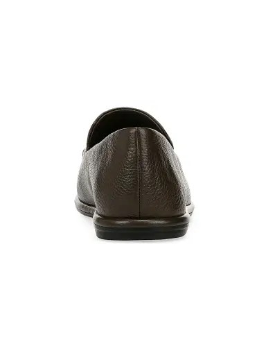 Vince Men's Hann Pebbled Leather Loafers - Cocoa Brown | Thumbnail 3 Vince Men's Hann Pebbled Leather Loafers - Cocoa Brown | Thumbnail 3