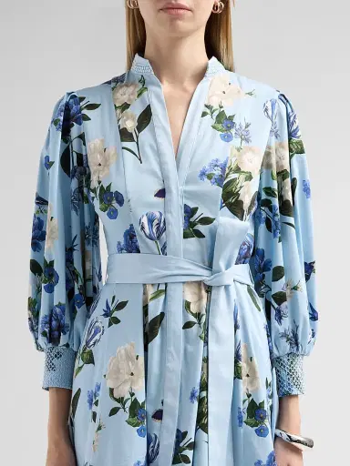 Alice + Olivia Women's Lucy Belted Mini Shirtdress | Thumbnail 5