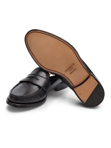 Thom Browne Women's Pleated Varsity Mule Loafers | Thumbnail 5