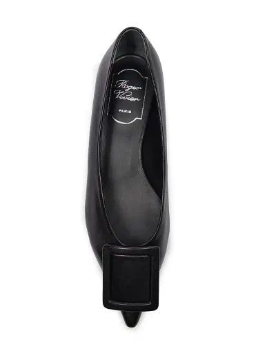 Roger Vivier Women's Leather Ballerina Flats | Thumbnail 4 Roger Vivier Women's Leather Ballerina Flats | Thumbnail 4