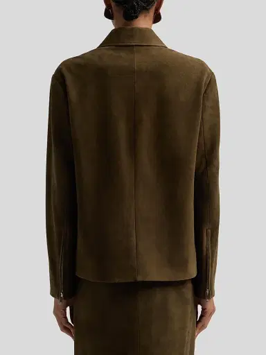 Proenza Schouler Women's Irine Suede Jacket | Thumbnail 3 Proenza Schouler Women's Irine Suede Jacket | Thumbnail 3