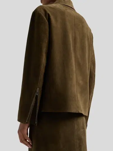 Proenza Schouler Women's Irine Suede Jacket | Thumbnail 5 Proenza Schouler Women's Irine Suede Jacket | Thumbnail 5