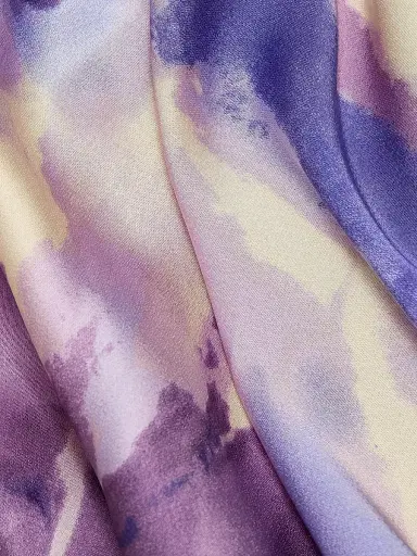 Bronx and Banco Women's Wisteria Bedouin Abstract A-Line Minidress - Purple Multi | Thumbnail 8 Bronx and Banco Women's Wisteria Bedouin Abstract A-Line Minidress - Purple Multi | Thumbnail 8