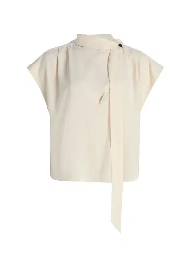 Isabel Marant Women's Selene Scarf Woven Top | Thumbnail 1 Isabel Marant Women's Selene Scarf Woven Top | Thumbnail 1