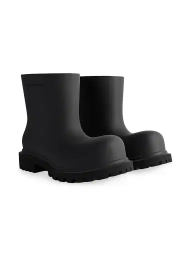 Balenciaga Women's Steroid Booties - Black | Thumbnail 2