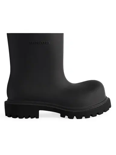 Balenciaga Women's Steroid Booties - Black | Thumbnail 1