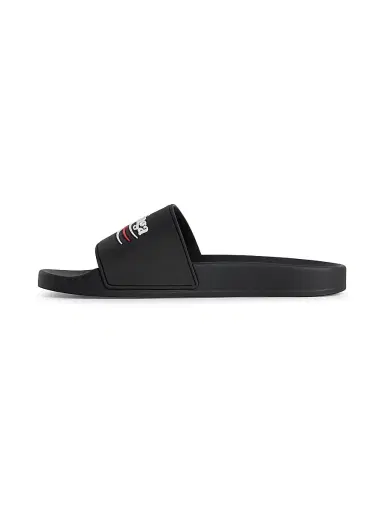 Balenciaga Women's Pool Slide Sandals - Black | Thumbnail 5