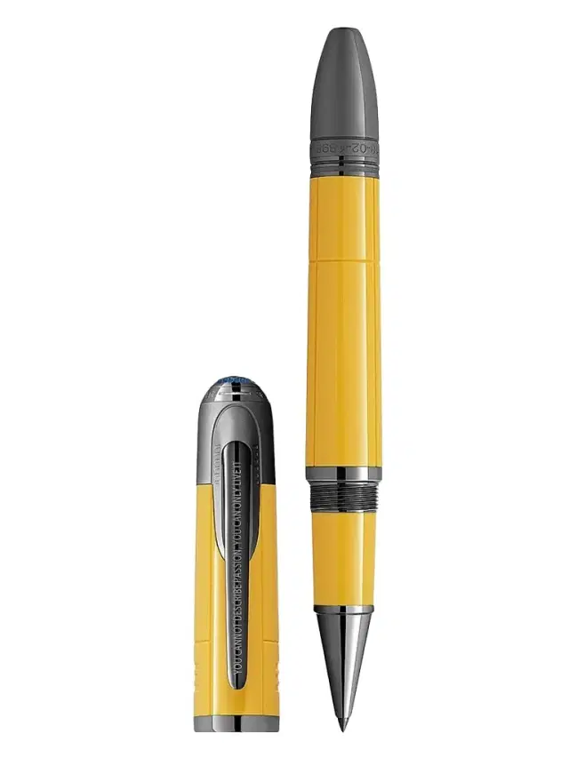 Montblanc Great Characters Enzo Ferrari Special Edition Giallo Modena Rollerball - Yellow
