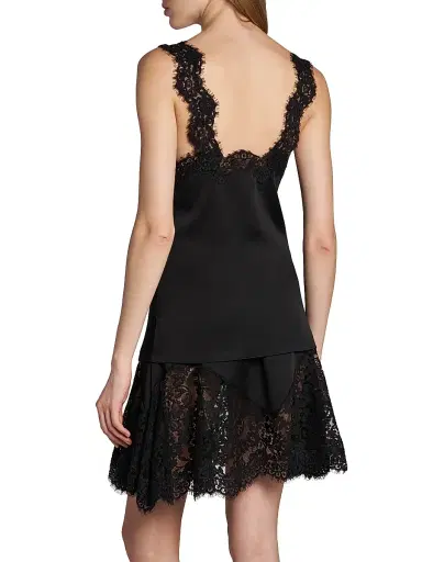 Stella McCartney Women's Lace-Trimmed Satin Top | Thumbnail 5 Stella McCartney Women's Lace-Trimmed Satin Top | Thumbnail 5