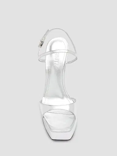 Schutz Women's Arlene 145MM Platform Sandals - Silver - Size 11 | Thumbnail 5 Schutz Women's Arlene 145MM Platform Sandals - Silver - Size 11 | Thumbnail 5