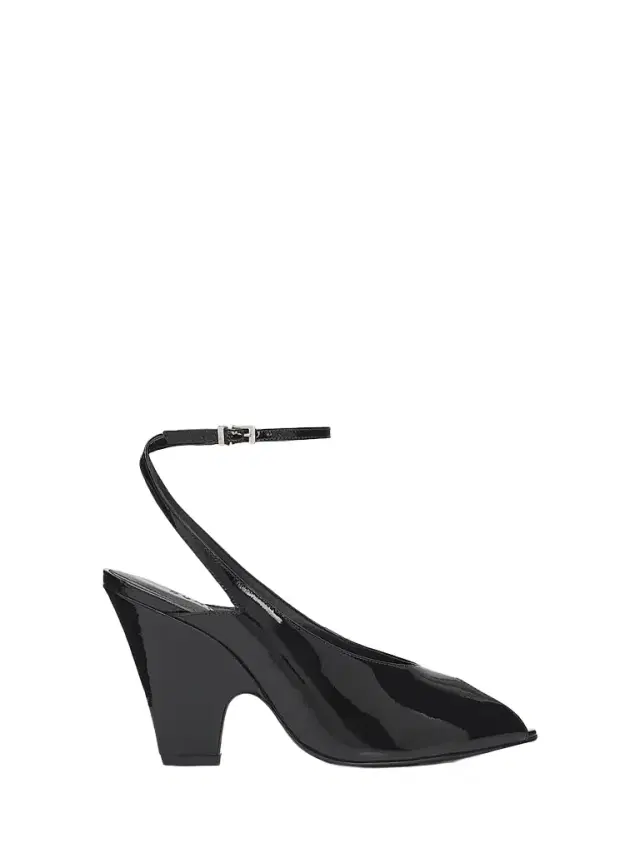 Women's Liv 95MM Patent Leather Pumps - Black