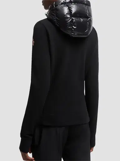 Moncler Grenoble Women's Down-Filled Coat - Black | Thumbnail 3