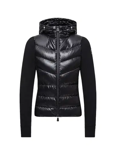 Moncler Grenoble Women's Down-Filled Coat - Black | Thumbnail 1
