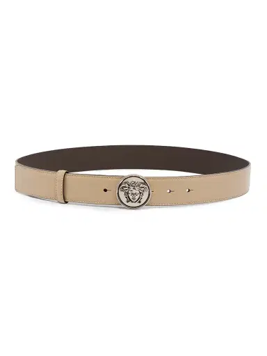 Versace Women's Medusa Leather Belt | Thumbnail 1