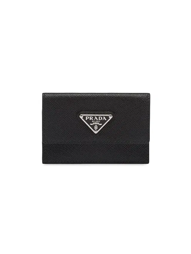 Prada Men's Saffiano Leather Card Holder