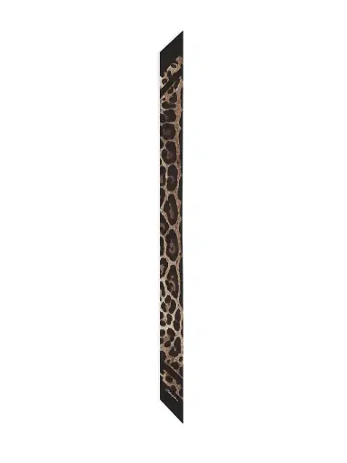 Dolce & Gabbana Women's Leopard-Print Silk Scarf | Thumbnail 1 Dolce & Gabbana Women's Leopard-Print Silk Scarf | Thumbnail 1