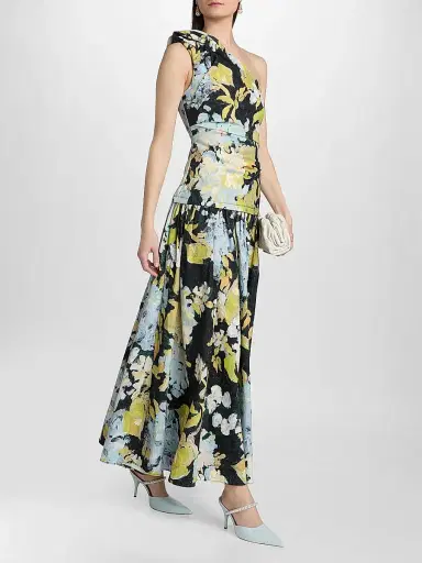 ACLER Women's Forever Young Benetti Maxi Dress - Hamptons Hydrangea - Size 10 | Thumbnail 2