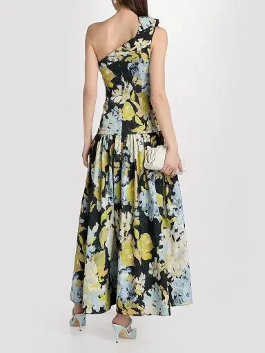 ACLER Women's Forever Young Benetti Maxi Dress - Hamptons Hydrangea - Size 10 | Thumbnail 5