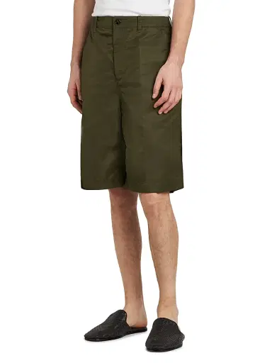 Bottega Veneta Men's Nylon Utility Shorts - Shrub - Size 38 | Thumbnail 4 Bottega Veneta Men's Nylon Utility Shorts - Shrub - Size 38 | Thumbnail 4