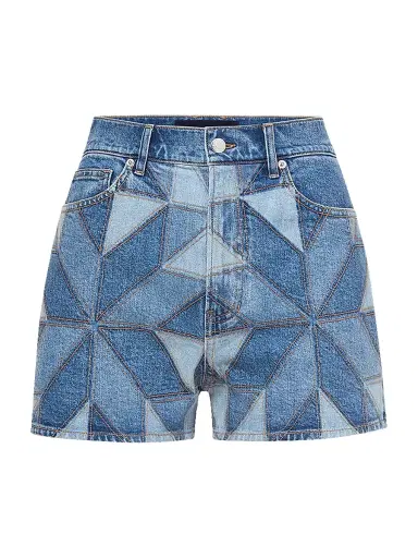 Veronica Beard Women's Elijah Prism Denim Short - Prism Blue - Size 32 | Thumbnail 1 Veronica Beard Women's Elijah Prism Denim Short - Prism Blue - Size 32 | Thumbnail 1