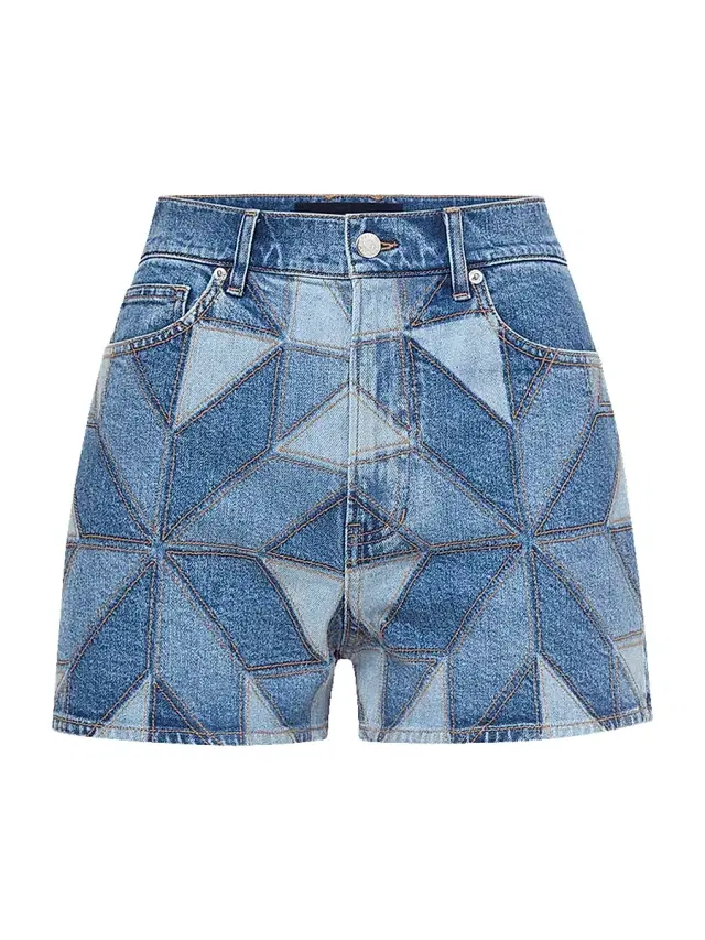Veronica Beard Women's Elijah Prism Denim Short - Prism Blue