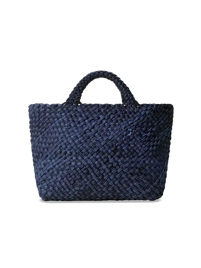 Naghedi Women's St. Barths  Double Weave Tote Bag - Indigo