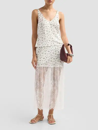 Cami NYC Women's Rory Hammered Floral Camisole - Fleurette Ditsy | Thumbnail 2 Cami NYC Women's Rory Hammered Floral Camisole - Fleurette Ditsy | Thumbnail 2