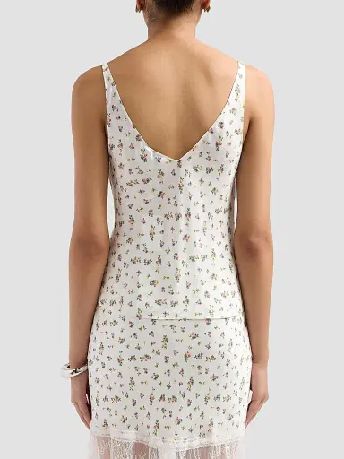 Cami NYC Women's Rory Hammered Floral Camisole - Fleurette Ditsy | Thumbnail 3 Cami NYC Women's Rory Hammered Floral Camisole - Fleurette Ditsy | Thumbnail 3