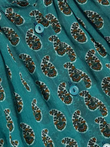 DÔEN Women's June Paisley Cotton Top - Chaumont Paisley | Thumbnail 7 DÔEN Women's June Paisley Cotton Top - Chaumont Paisley | Thumbnail 7