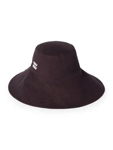 Miu Miu Women's Denim Hat | Thumbnail 1