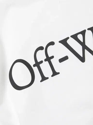 Off-White Men's Big Bookish Skate T-Shirt - White Black - Size XS | Thumbnail 4 Off-White Men's Big Bookish Skate T-Shirt - White Black - Size XS | Thumbnail 4