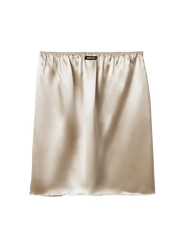 Women's Satin Skirt