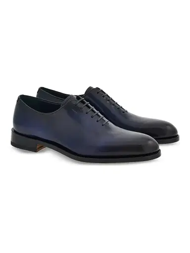 Ferragamo Men's Leather Oxford Shoes | Thumbnail 2 Ferragamo Men's Leather Oxford Shoes | Thumbnail 2