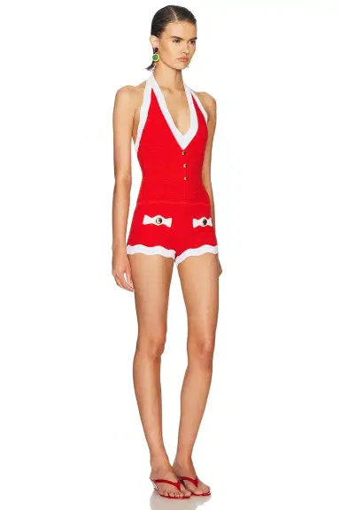 retrofete Jayde Knit Romper | Thumbnail 2