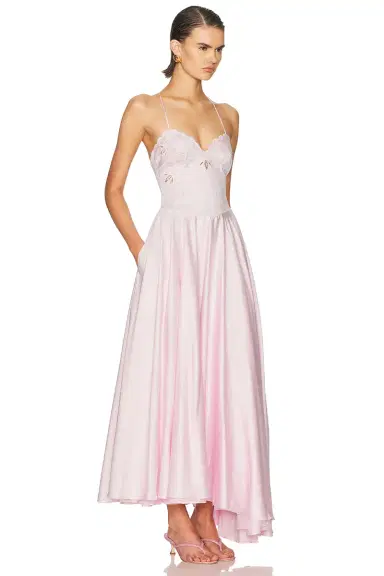 PatBo Tricoline Lotus Maxi Dress | Thumbnail 2 PatBo Tricoline Lotus Maxi Dress | Thumbnail 2