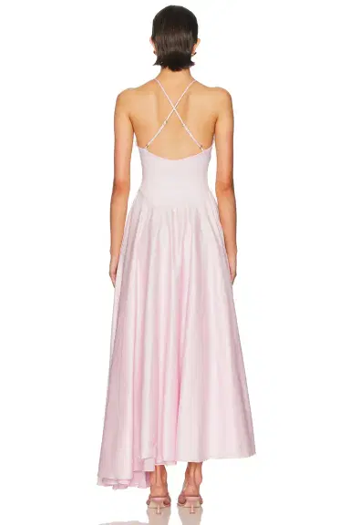 PatBo Tricoline Lotus Maxi Dress | Thumbnail 4 PatBo Tricoline Lotus Maxi Dress | Thumbnail 4