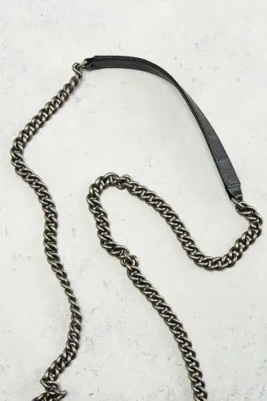 chanel Chanel Caviar Boy Wallet On Chain | Thumbnail 9