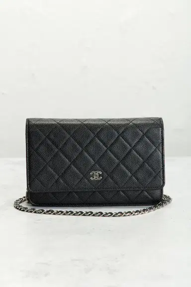 chanel Chanel Caviar Classic Wallet On Chain | Thumbnail 2