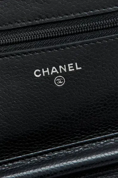 chanel Chanel Caviar Classic Wallet On Chain | Thumbnail 5
