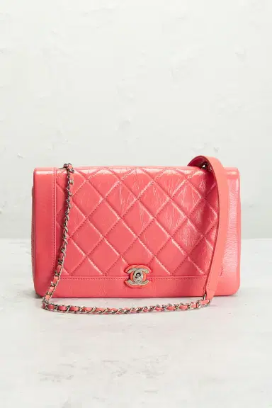 Chanel Chanel Crumpled Calfskin Vintage Full Flap Bag | Thumbnail 2 Chanel Chanel Crumpled Calfskin Vintage Full Flap Bag | Thumbnail 2