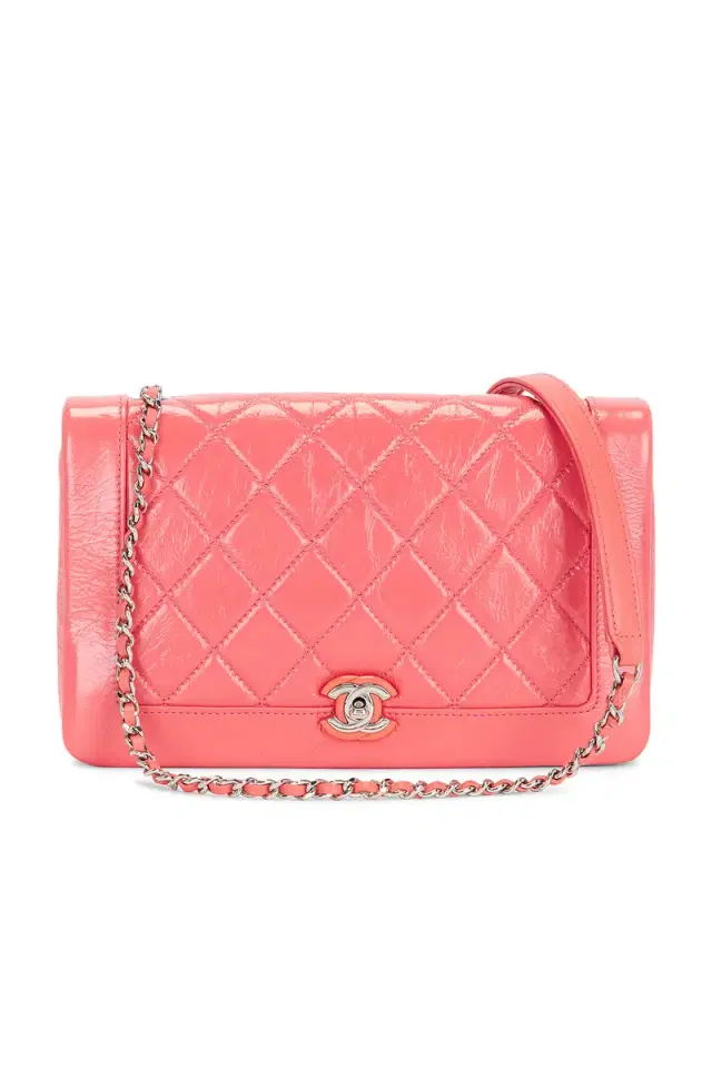 chanel Chanel Crumpled Calfskin Vintage Full Flap Bag