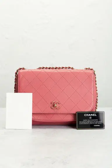 Chanel Chanel Calfskin Flap Bag | Thumbnail 9 Chanel Chanel Calfskin Flap Bag | Thumbnail 9