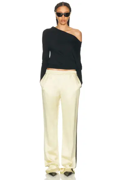 Tom Ford Wool Silk Off The Shoulder Top | Thumbnail 4