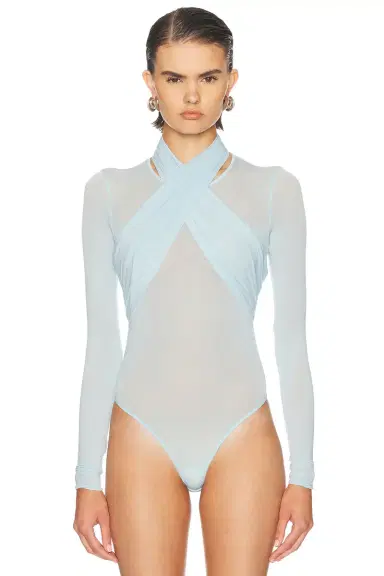Wardrobe.NYC Translucent Bodysuit | Thumbnail 2