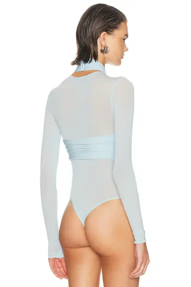 Wardrobe.NYC Translucent Bodysuit | Thumbnail 4