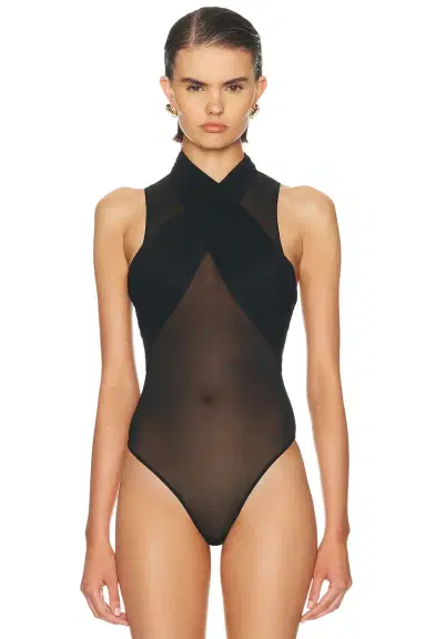 WARDROBE.NYC Translucent Tank Bodysuit | Thumbnail 2 WARDROBE.NYC Translucent Tank Bodysuit | Thumbnail 2