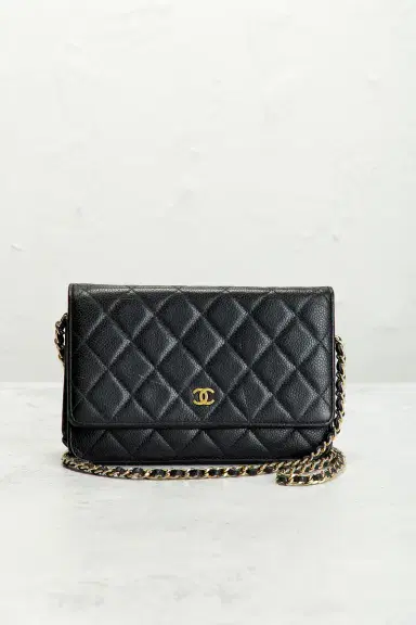 chanel Chanel Caviar Classic Wallet On Chain | Thumbnail 2