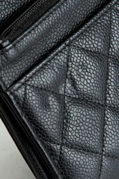 chanel Chanel Caviar Classic Wallet On Chain | Thumbnail 9